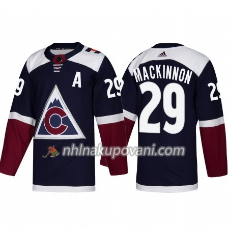 Colorado Avalanche Dresy Nathan MacKinnon 29 Alternate 2018-2019 Adidas Authentic - Pánské